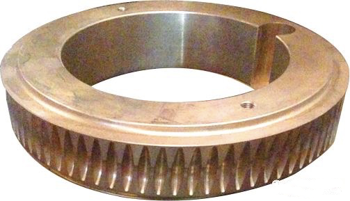 press slide adjust worm gear